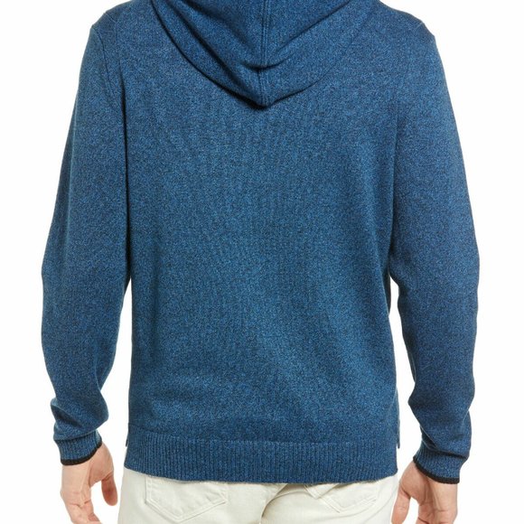 Mens Small RODD & GUNN Men's Kingsley Park Knit Hoodie $148 in Cobalt 005948 - Picture 4 of 12